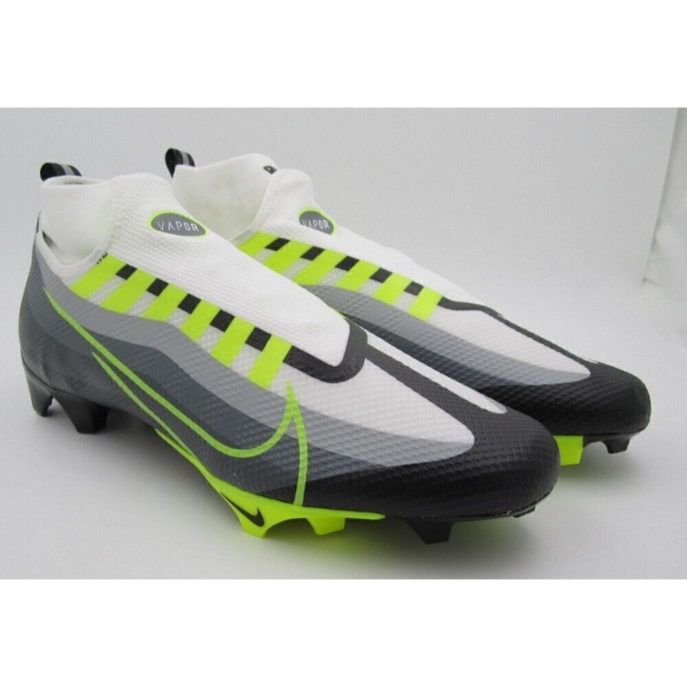 New Men Nike vapor Edge Pro 360 Neon Football Cleats Sz 14US (S128) DQ3670 071